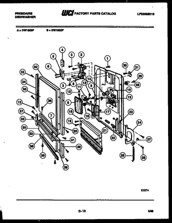 Diagram for DW1805FA