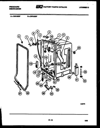 Diagram for DW1805FA