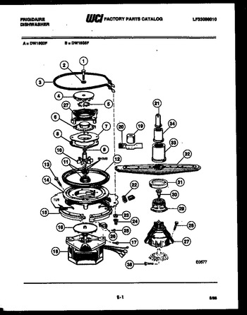 Diagram for DW1800FA