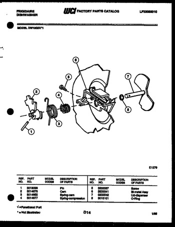 Diagram for DW1805KF1