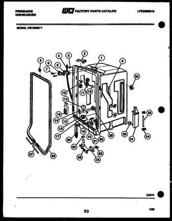 Diagram for DW1805KW1