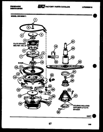 Diagram for DW1805KF1