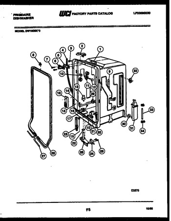 Diagram for DW1805KW3