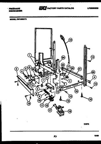 Diagram for DW1805KW3