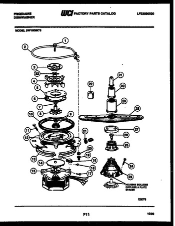 Diagram for DW1805KW3