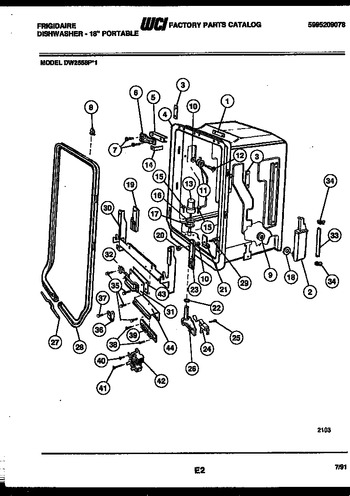 Diagram for DW2558PW1