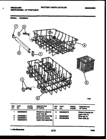 Diagram for DW2558PW2