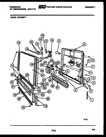 Diagram for DW3200PW1