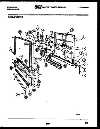 Diagram for DW3350LW3