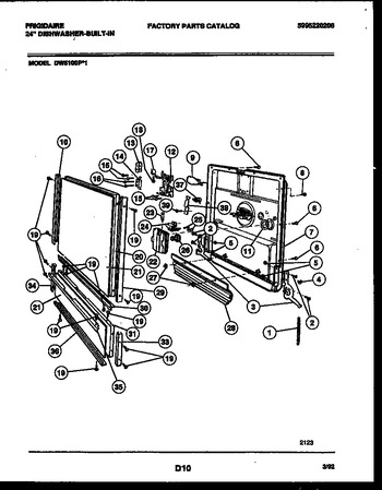 Diagram for DW5100PW1