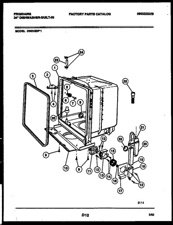 Diagram for DW5100PW1