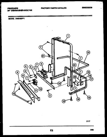 Diagram for DW5100PW1