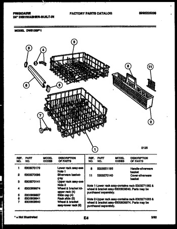 Diagram for DW5100PW1