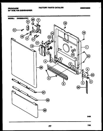 Diagram for DW6000AWL1