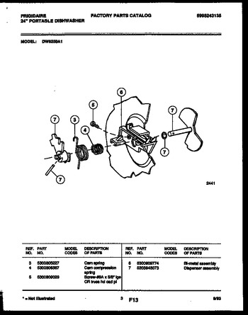 Diagram for DW6250A1