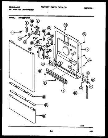 Diagram for DW7600AWL1