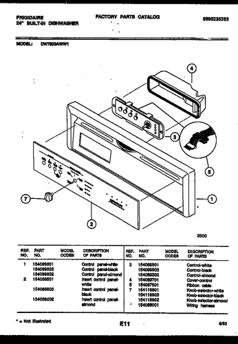 Diagram for DW7800AWL1