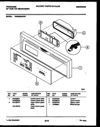 Diagram for DW8500AWL1