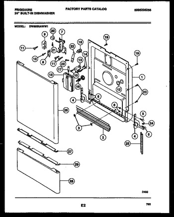 Diagram for DW8500AWL1