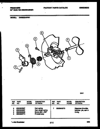 Diagram for DW9000AWL1