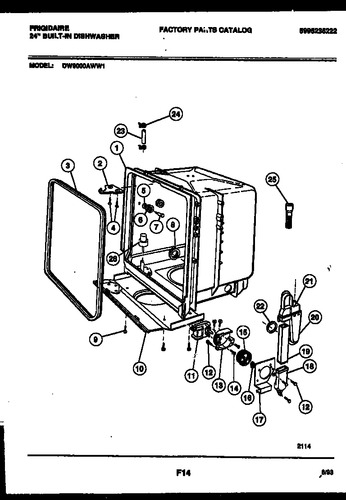 Diagram for DW9000AWL1