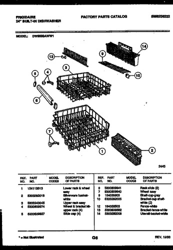 Diagram for DW9000AWL1