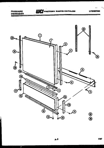 Diagram for DWF600EM1