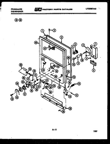 Diagram for DWF600EM1