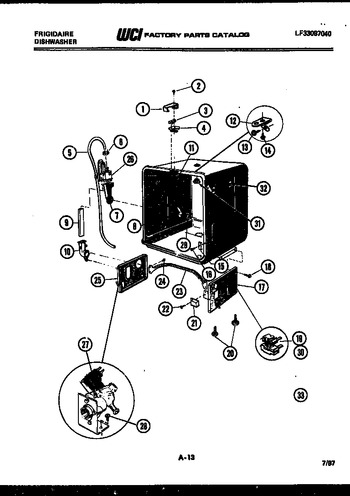 Diagram for DWF600EM1