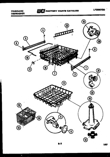 Diagram for DWF600EM1