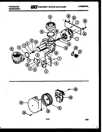 Diagram for DWF600EM1