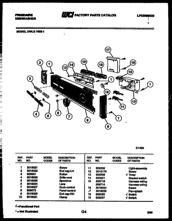 Diagram for DWLE1000W1