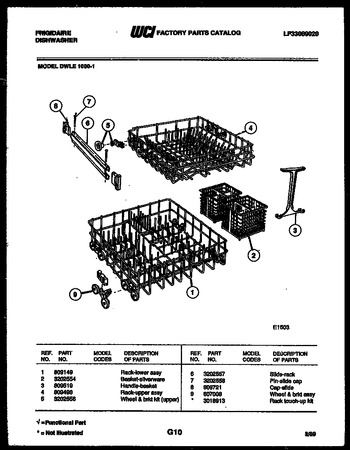 Diagram for DWLE1000W1