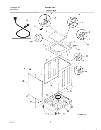 Diagram for DWS445RHS1