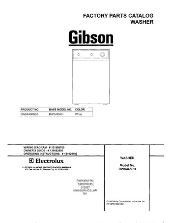 Diagram for DWS445RHS1