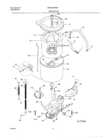 Diagram for DWS445RHS1