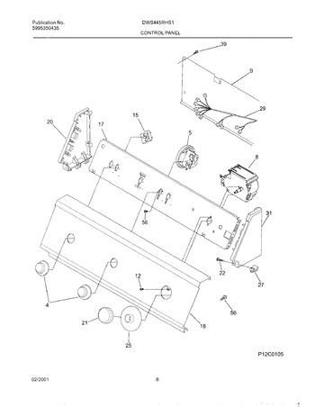 Diagram for DWS445RHS1