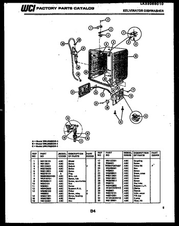 Diagram for DWU7025DR1