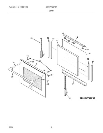 Diagram for E30EW7CGPS1