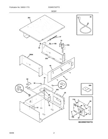 Diagram for E30WD75GTT2