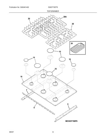 Diagram for E36DF76EPS