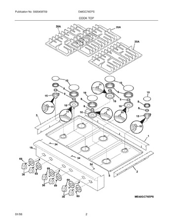 Diagram for E48GC76EPS