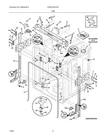 Diagram for EDW7505HPS0