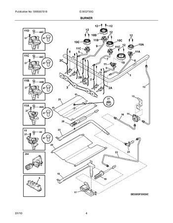 Diagram for EI30GF55GWC