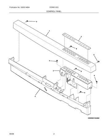 Diagram for EIDW6105GB1