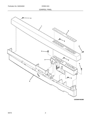 Diagram for EIDW6105GB1A