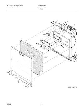 Diagram for EIDW6405HT0