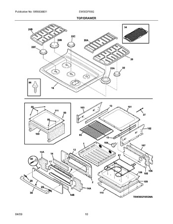 Diagram for EW30DF65GBC