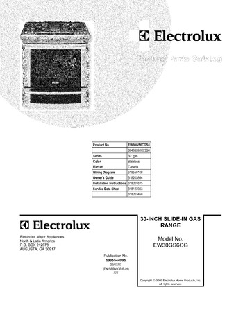 Diagram for EW30GS6CGS6