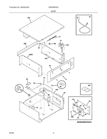 Diagram for EW30WD55GS2